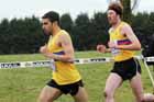 Jonny Taylor and Riachard Morrell (North East) during the McCain World Cross Country Trials and Inter Counties, Cofton Park, Birmingham.